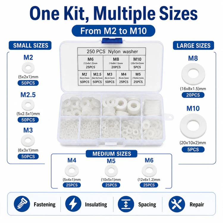 O-shaped Seal Fixing Ring Tool Kit 500 pcs /Set(White) - Image 9