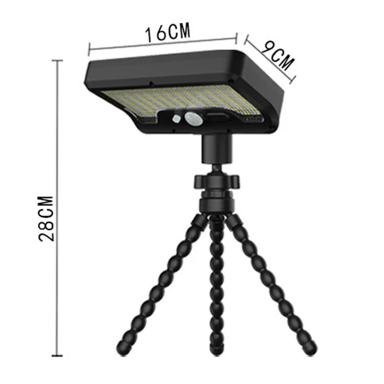 Octopus Style Solar Motion Sensor Waterproof Light Outdoor Smart Courtyard Light, Spec: Warm Light Wight - Image 11