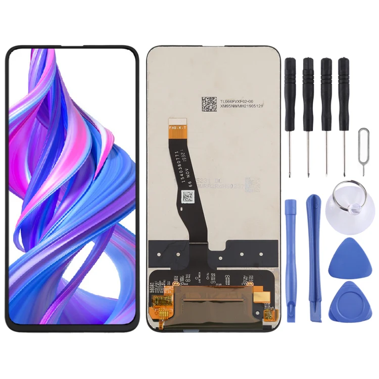 OEM LCD Screen and Digitizer Full Assembly for Honor 9X(Black)