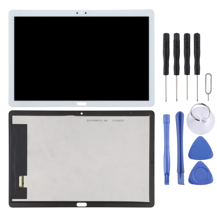 OEM LCD Screen for Honor Pad 5 10.1 AGS2-AL00HN with Digitizer Full Assembly (White) - Image 2