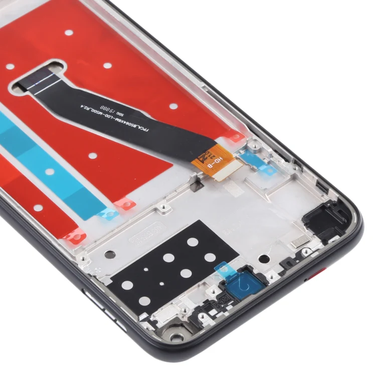 OEM LCD Screen for Honor Play 4T Digitizer Full Assembly With Frame(Black) - Image 4