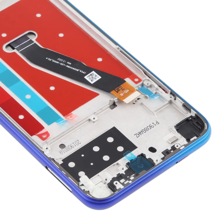 OEM LCD Screen for Honor Play 4T Digitizer Full Assembly With Frame(Blue) - Image 4