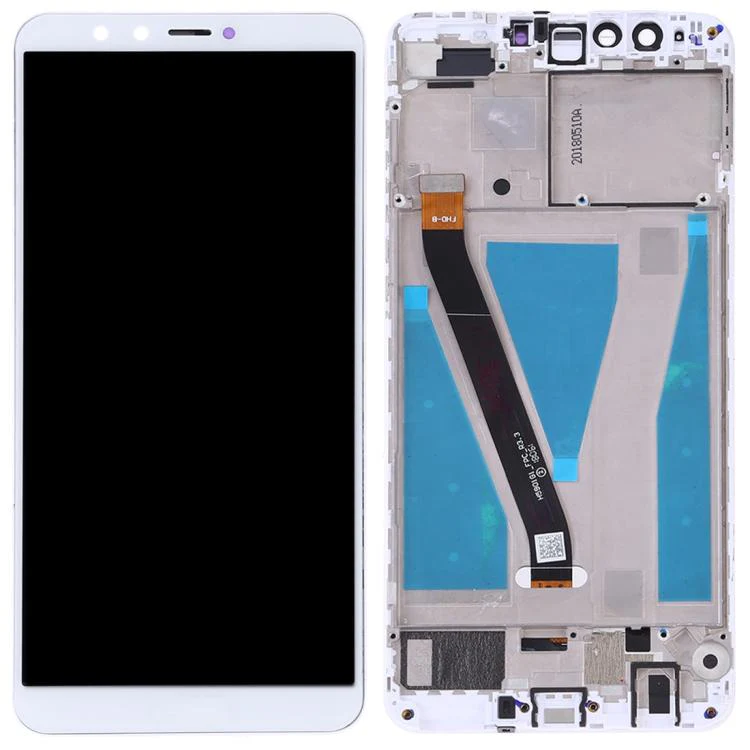 OEM LCD Screen for Huawei Enjoy 8 Plu Digitizer Full Assembly with Frame s(White) - Image 3