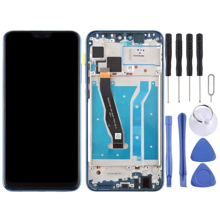OEM LCD Screen for Huawei Enjoy 9 Plus Digitizer Full Assembly with Frame (Blue) - Image 2
