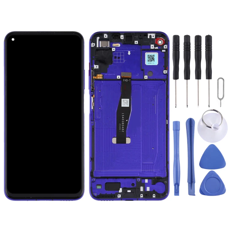 OEM LCD Screen for Huawei Honor 20 / Nova 5T Digitizer Full Assembly with Frame(Sapphire Blue) - Image 2