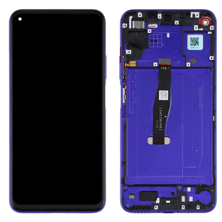 OEM LCD Screen for Huawei Honor 20 / Nova 5T Digitizer Full Assembly with Frame(Sapphire Blue) - Image 3