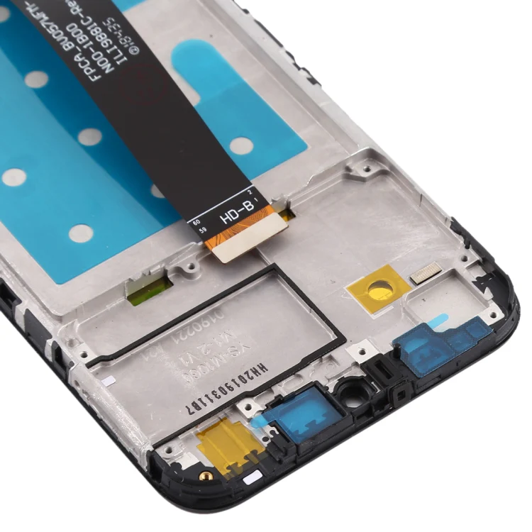 OEM LCD Screen for Huawei Honor 8S Digitizer Full Assembly with Frame(Black) - Image 4