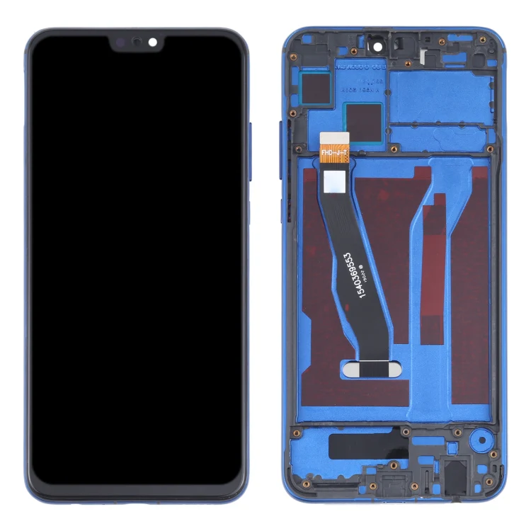 OEM LCD Screen for Huawei Honor 8X Digitizer Full Assembly with Frame(Blue) - Image 3