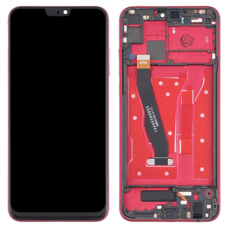 OEM LCD Screen for Huawei Honor 8X Digitizer Full Assembly with Frame(Red) - Image 3