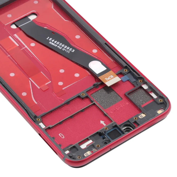 OEM LCD Screen for Huawei Honor 8X Digitizer Full Assembly with Frame(Red) - Image 4