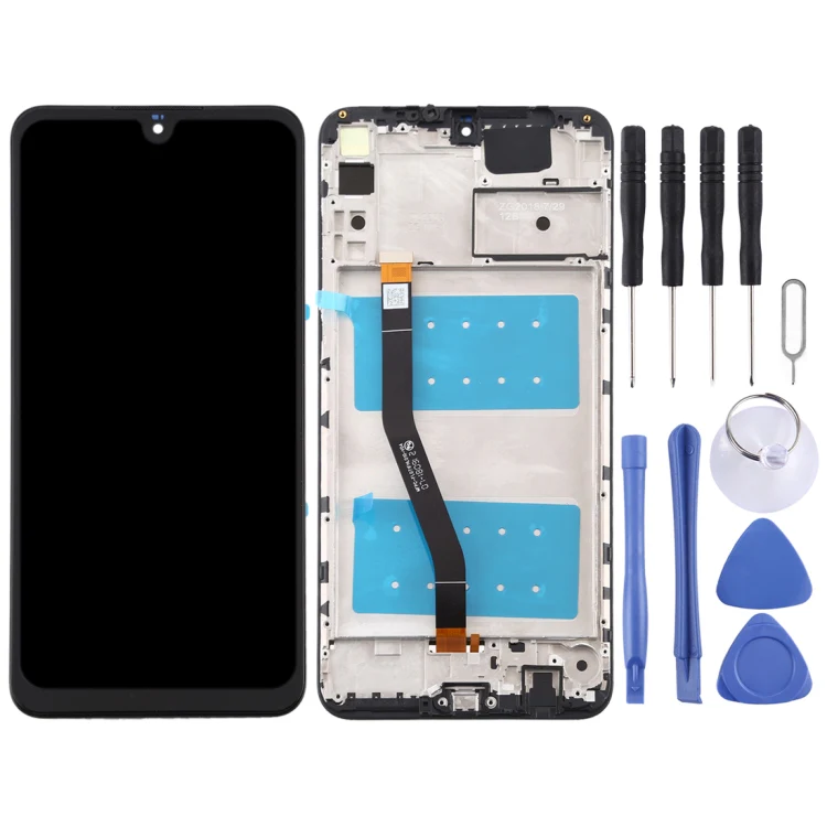 OEM LCD Screen for Huawei Honor 8X Max Digitizer Full Assembly with Frame(Black) - Image 2