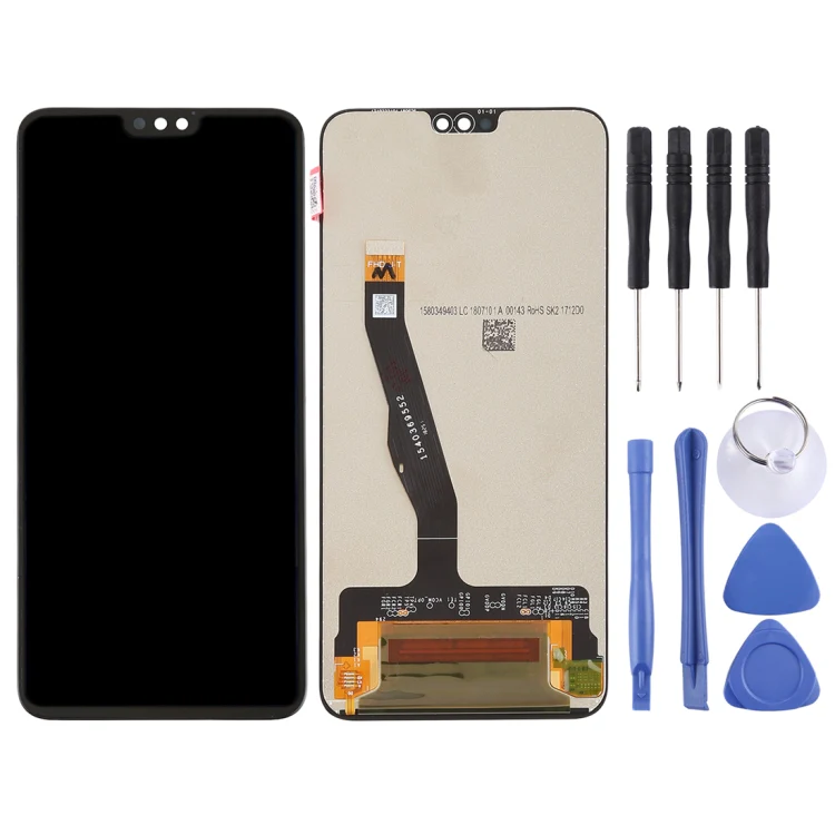 OEM LCD Screen for Huawei Honor 8X with Digitizer Full Assembly (Black) - Image 2