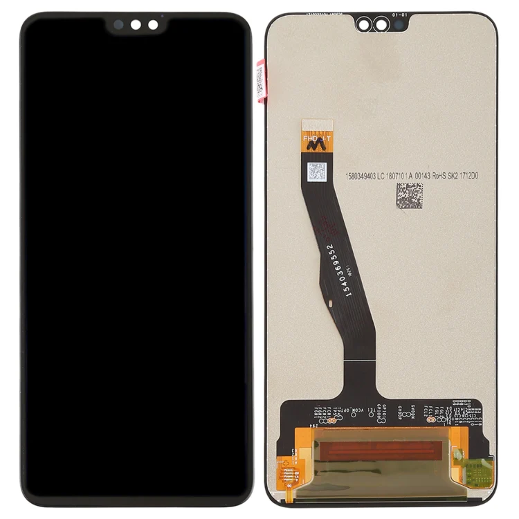 OEM LCD Screen for Huawei Honor 8X with Digitizer Full Assembly (Black) - Image 3