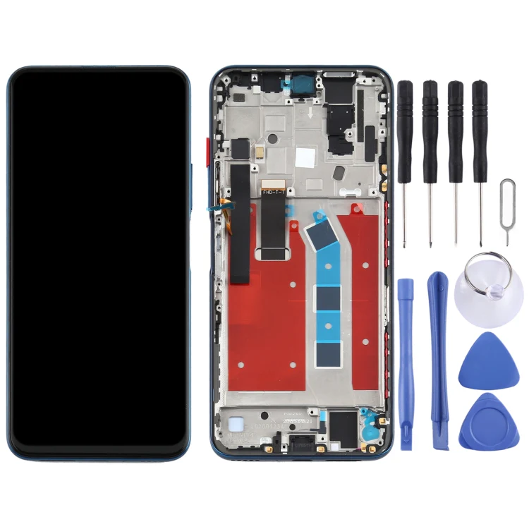OEM LCD Screen for Huawei Honor X10 5G Digitizer Full Assembly with Frame(Blue) - Image 2