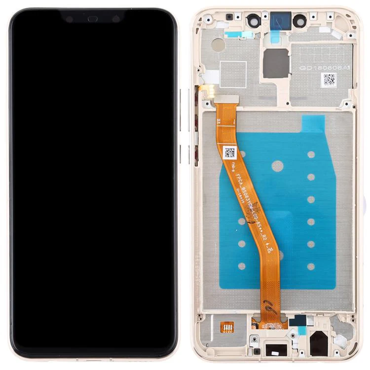 OEM LCD Screen for Huawei Mate 20 Lite / Maimang 7 Digitizer Full Assembly with Frame (Gold) - Image 3