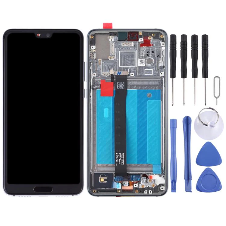 OEM LCD Screen for Huawei P20 Digitizer Full Assembly with Frame (Twilight) - Image 2