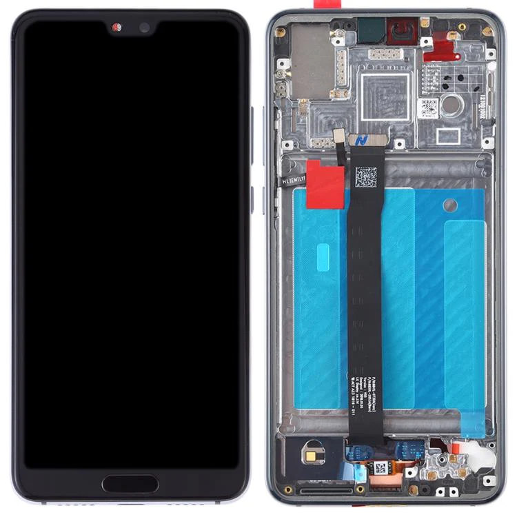 OEM LCD Screen for Huawei P20 Digitizer Full Assembly with Frame (Twilight) - Image 3