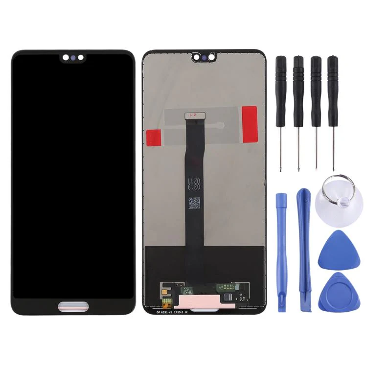 OEM LCD Screen for Huawei P20 with Digitizer Full Assembly(Black) - Image 2