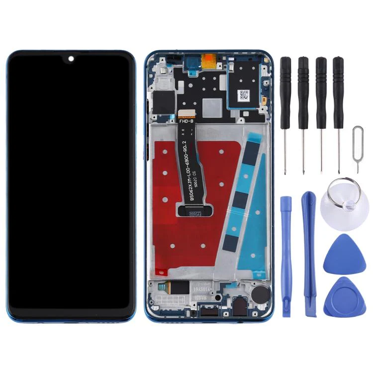 OEM LCD Screen for Huawei P30 Lite / Nova 4e (RAM 6G / High Version) Digitizer Full Assembly with Frame (Blue) - Image 2