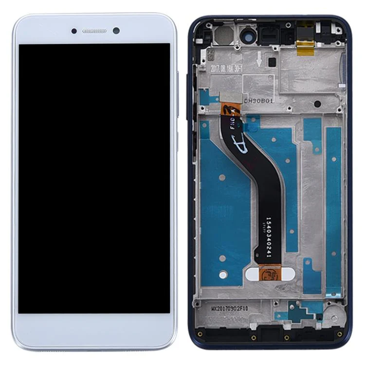 OEM LCD Screen for Huawei P8 Lite (2017) Digitizer Full Assembly with Frame (White) - Image 3