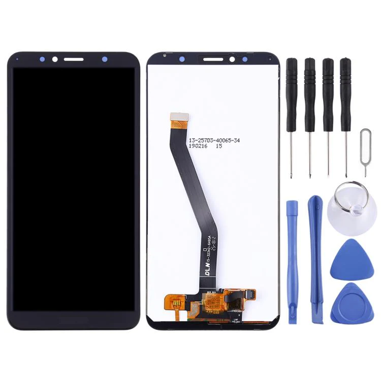 OEM LCD Screen for Huawei Y6 Prime (2018) with Digitizer Full Assembly (Black) - Image 2