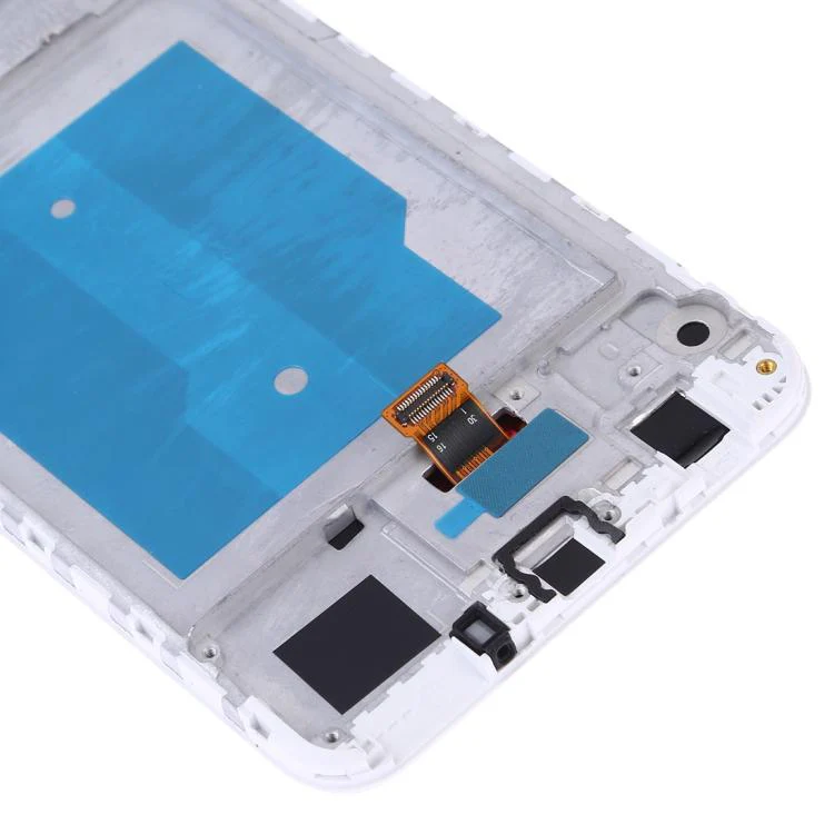 OEM LCD Screen for Huawei Y7 (2018) Digitizer Full Assembly with Frame (White) - Image 5