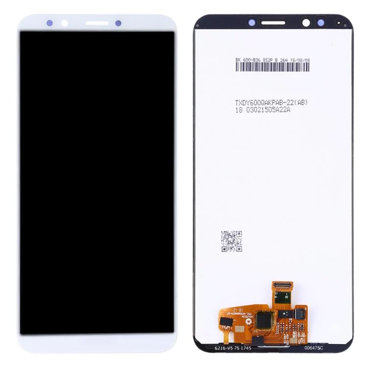 OEM LCD Screen for Huawei Y7 Prime (2018) with Digitizer Full Assembly (White) - Image 3
