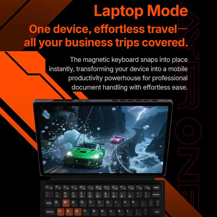 ONE-NETBOOK OneXPlayer X1 Air 10.95 inch Handheld Game Console, 32GB+512GB, Windows 11 Intel Core Ultra 5 228V(Black) - Image 7