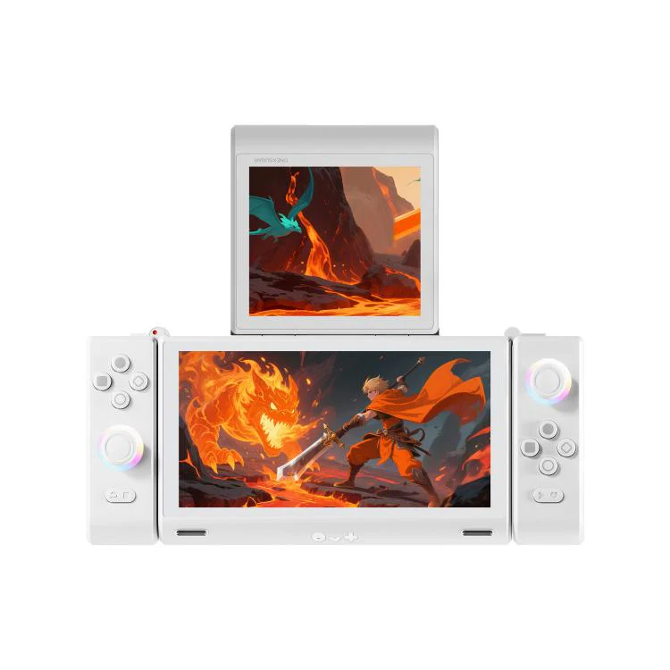 ONE-NETBOOK Sugar 1 Dual Screen Handheld Game Console, 16GB+512GB, Android 14 Snapdragon G3 Gen3(White) - Image 2