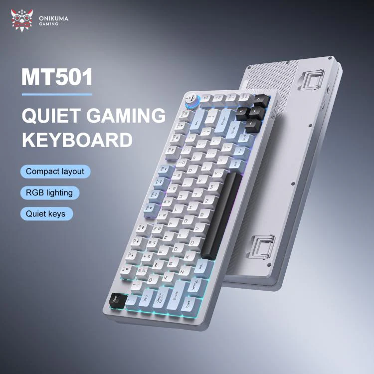ONIKUMA MT501 Three-mode Silent Mechanical Keyboard - Image 6