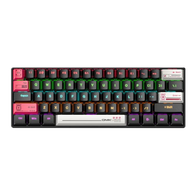 ONIKUMA MT605 Three-mode 61-Key E-sports Mechanical Keyboard