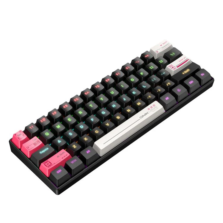 ONIKUMA MT605 Three-mode 61-Key E-sports Mechanical Keyboard - Image 3