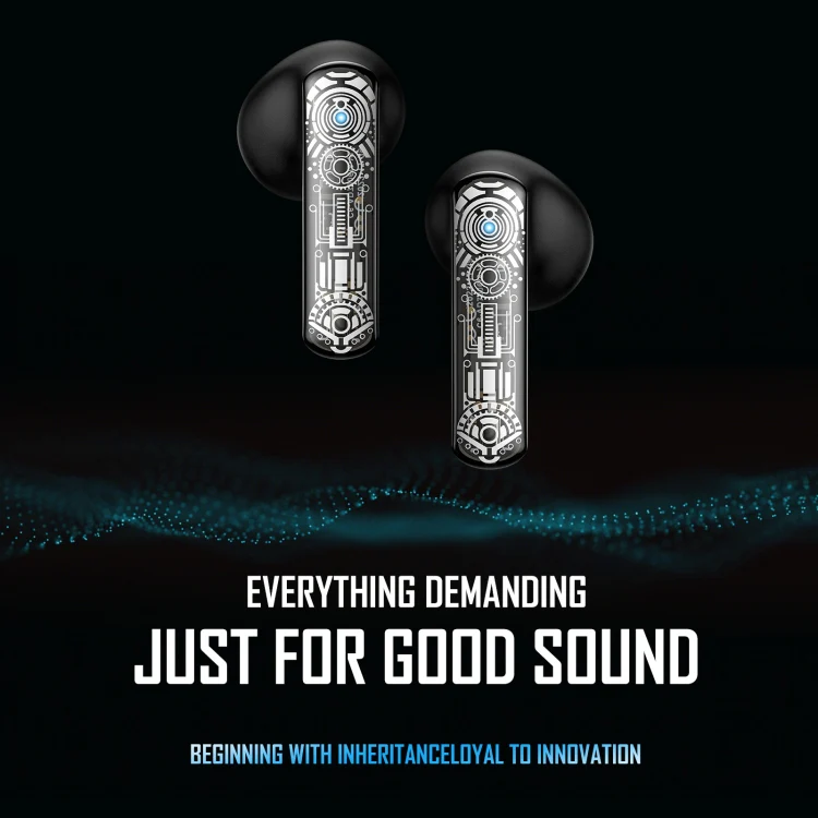 ONIKUMA T1 TWS Noise Reduction Bluetooth Gaming Earphones(Black) - Image 6