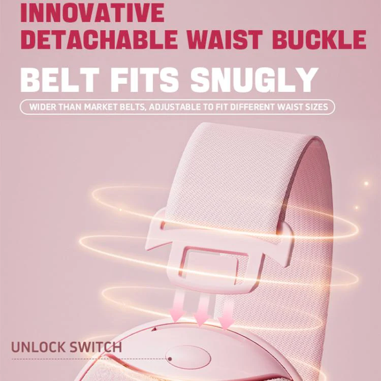 OP4 Gardenia 3D Warming Waist Belt(Pink) - Image 15