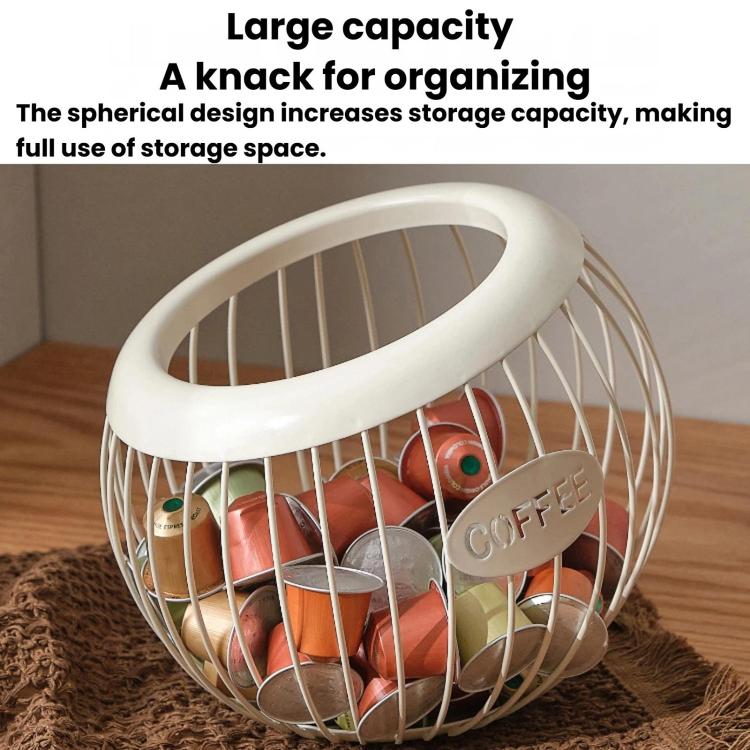 Open Coffee Capsule Storage Rack, Bar Counter Display Stand For Coffee Shop(Gold) - Image 5