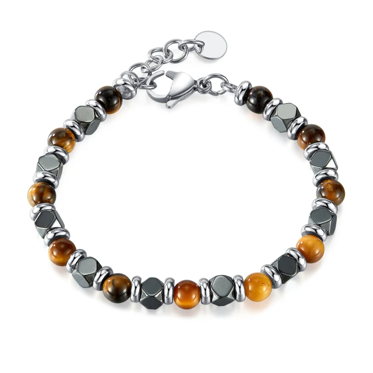 OPK GS1573 Personalized Splicing Stainless Steel Bracelet
