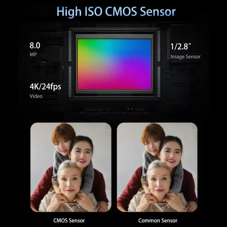 Ordro 4K Ultra HD Rotating Screen Optical Zoom Digital Camera - Image 7