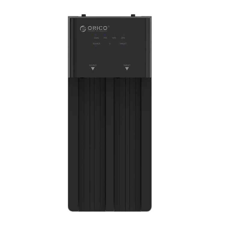 ORICO 6528US3-C 2.5 / 3.5 inch Hard Drive Enclosure with Duplicator - Image 2