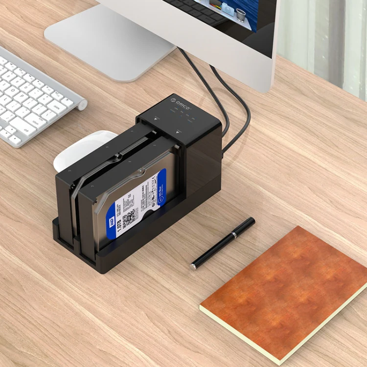 ORICO 6528US3-C 2.5 / 3.5 inch Hard Drive Enclosure with Duplicator - Image 5