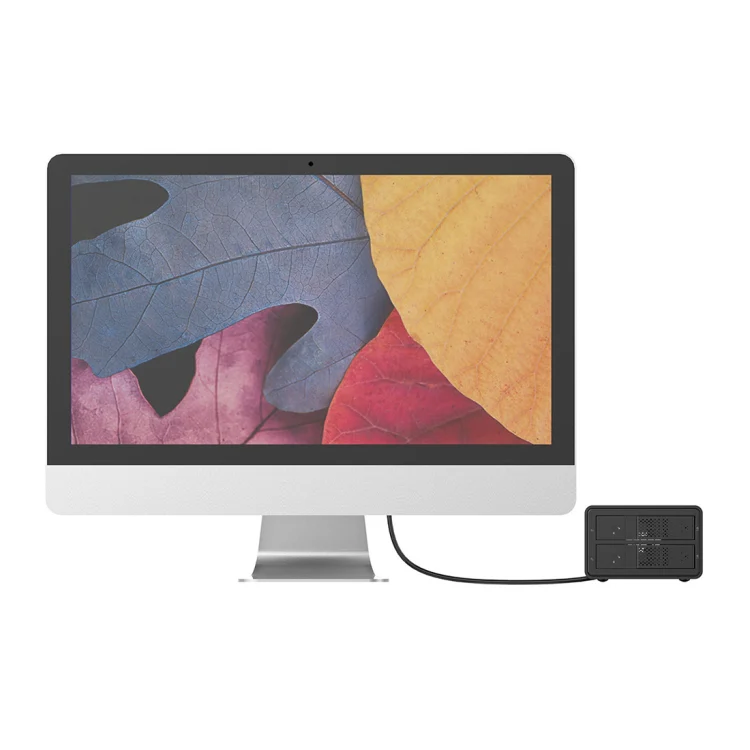ORICO 9528RU3 3.5-Inch External Hard Drive Enclosure with RAID(Black) - Image 5