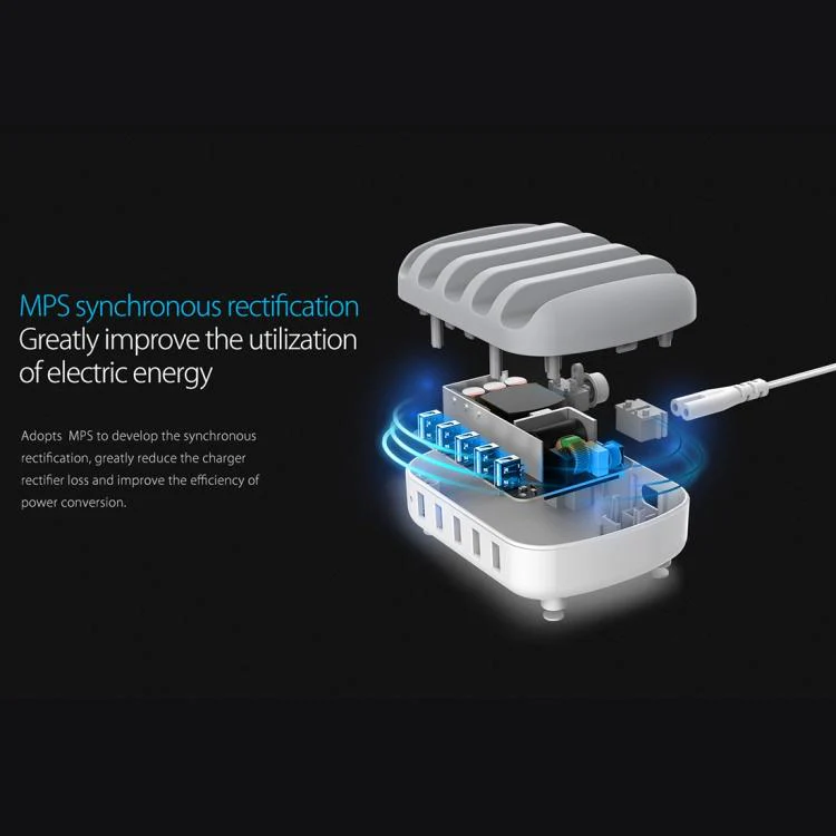 ORICO DUK-5P 40W 5 USB Ports Smart Charging Station with Stand, Plug:AU Plug(White) - Image 9