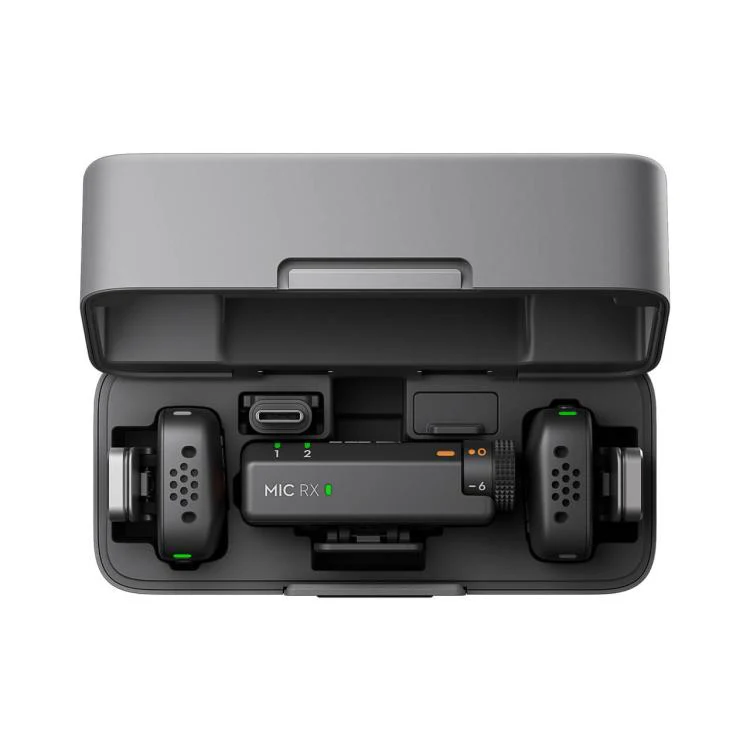 Original 2 TX + 1 RX + Charging Case For DJI Mic Mini - Image 4