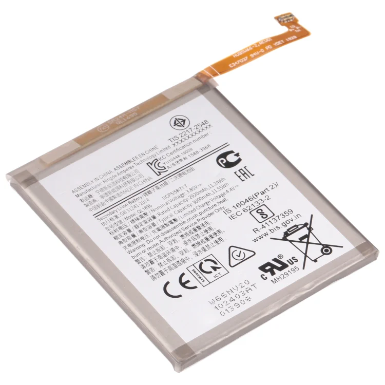 Original 3000mAh QL1695 for Samsung Galaxy A01 SM-A015 Li-ion Battery Replacement - Image 2