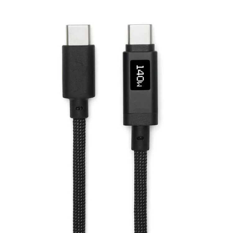 Original 7A USB-C Digital Display Cable For DJI Power 140W GaN Charger, Length: 1m