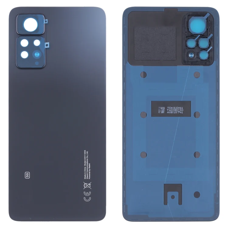 Original Battery Back Cover for Xiaomi Redmi Note 11 Pro (China) 21091116C / Redmi Note 11 Pro+ 5G(Black)