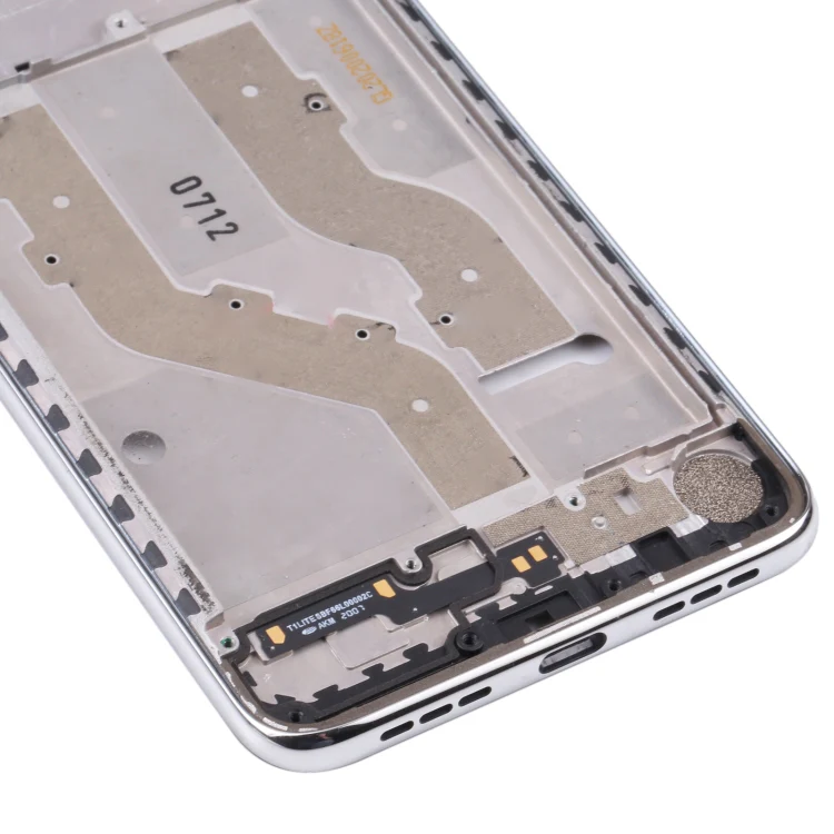 Original Front Housing LCD Frame Bezel Plate for TCL 10L / 10 Lite T770H, T770B (Silver) - Image 5