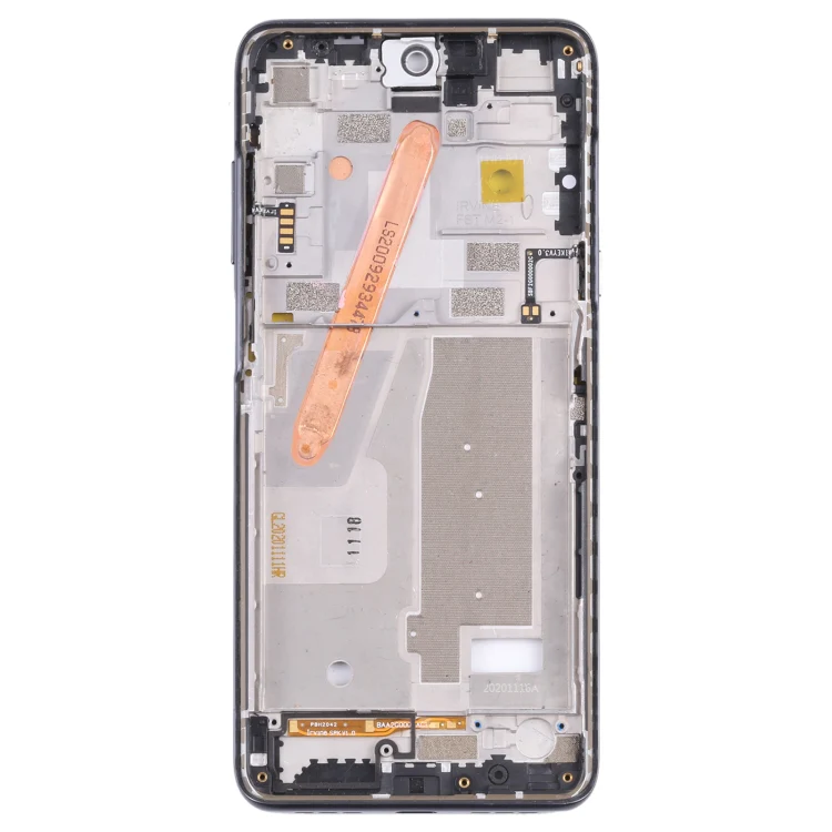 Original Front Housing LCD Frame Bezel Plate for TCL 20 5G T781, T781K, T781H (Grey) - Image 2