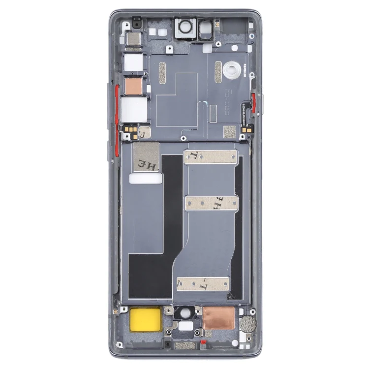 Original Front Housing LCD Frame Bezel Plate for TCL 20 Pro 5G (Black) - Image 2