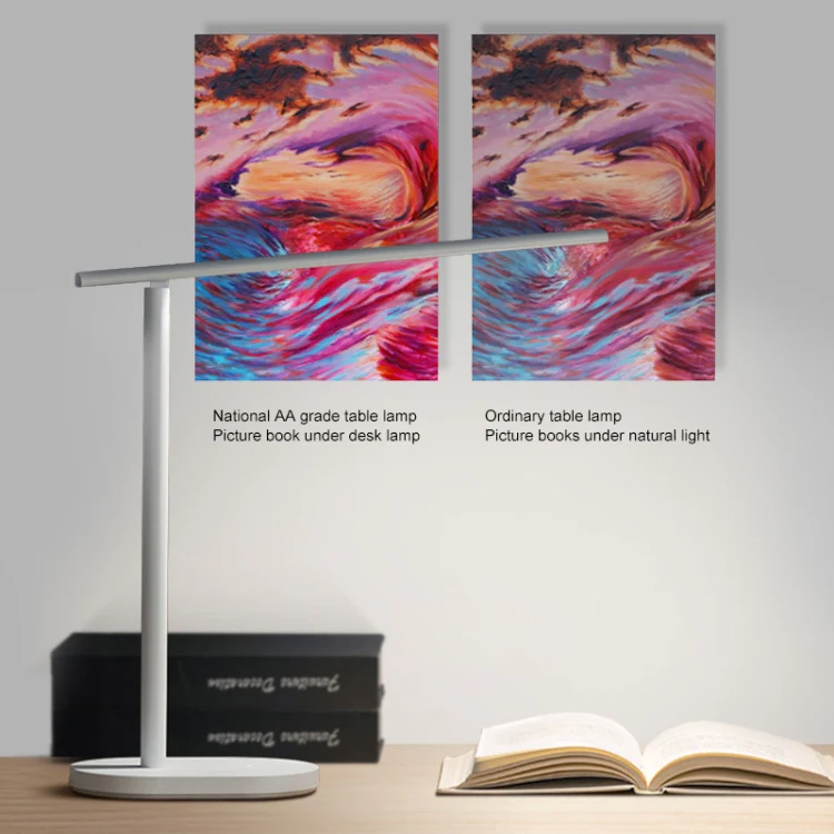 Original Huawei Smart OPPLE LED Desk Lamp Folding Adjust Reading Table Lamp Brightness Lights, Support HUAWEI HiLink (White) - Image 11