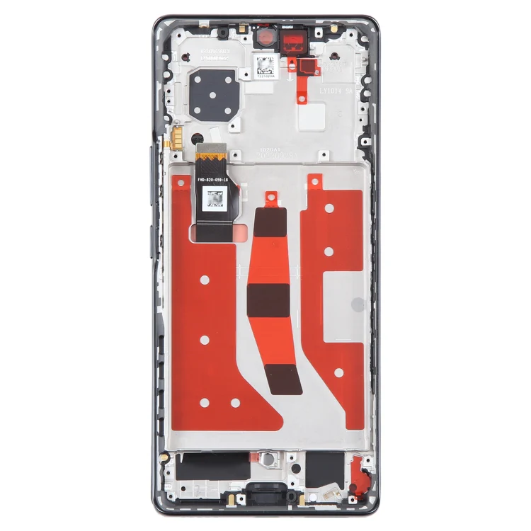 Original LCD Screen For Honor 80 Digitizer Full Assembly with Frame(Black) - Image 3
